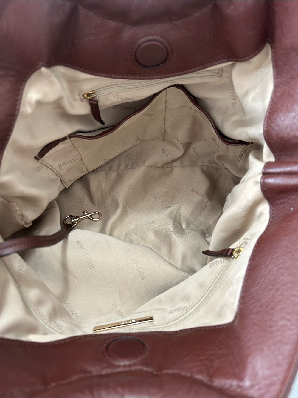 Brahmin Renata Haiku Collection Tote Pecan - Picture 7 of 14